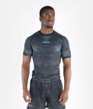 PROGRESS smoked ink rashguard - black